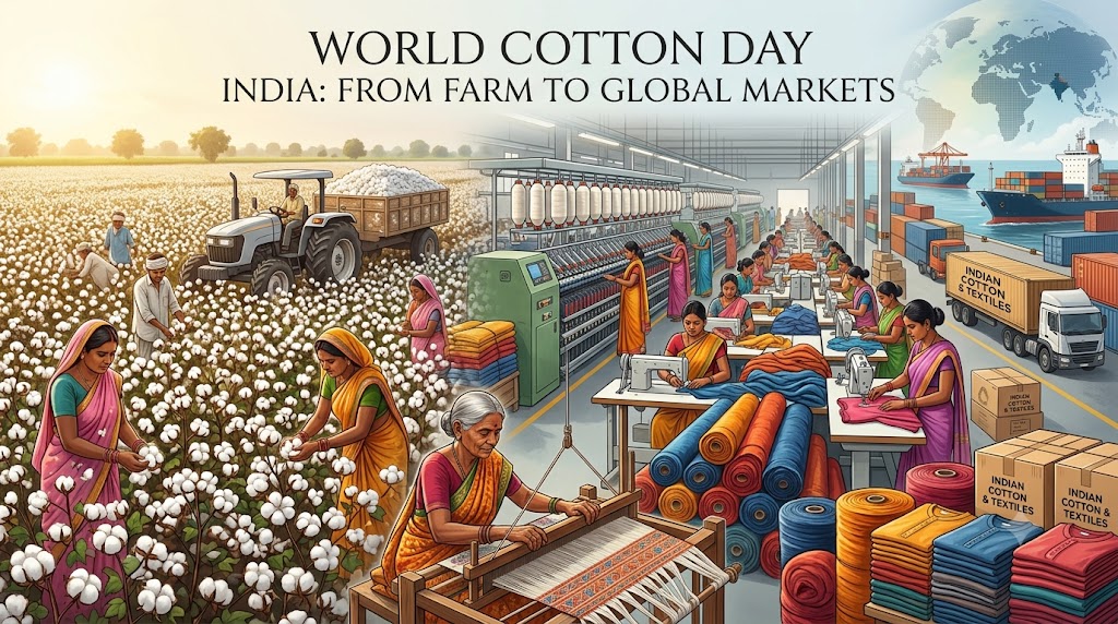 From Farm to Fashion: How India’s Cotton Industry Can Power Jobs, Exports and Sustainable Growth